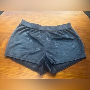 Juicy Couture Black Velour Garment